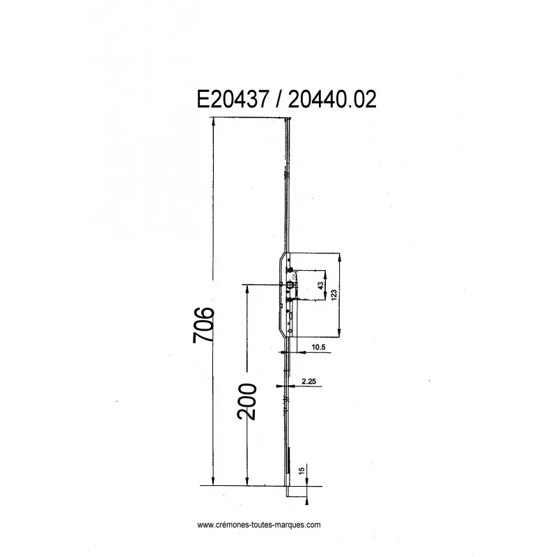 Crémone - E20437 / 20440.02